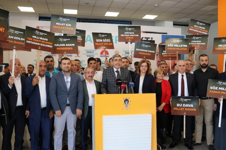 AK Parti Gaziantep Teşkilatından 27 Mayıs açıklaması