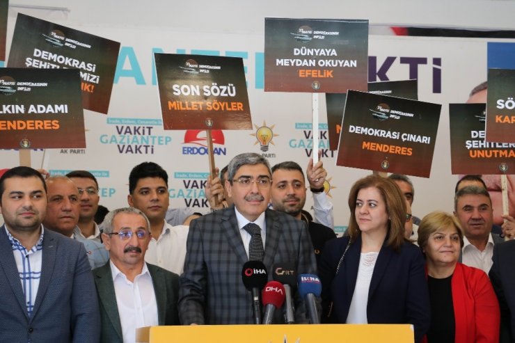 AK Parti Gaziantep Teşkilatından 27 Mayıs açıklaması