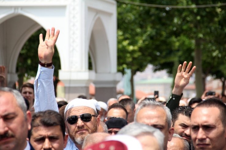 Mısır eski Cumhurbaşkanı Mursi için Ankara’da gıyabi cenaze namazı kılındı