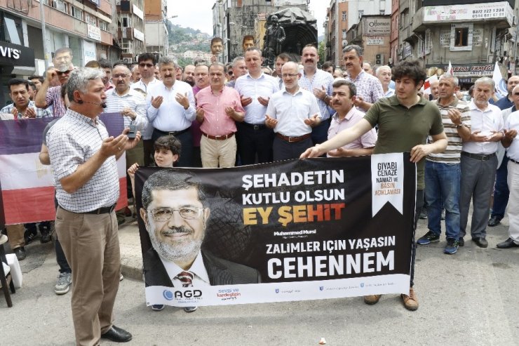 Zonguldak’ta Mursi için gıyabi cenaze namazı