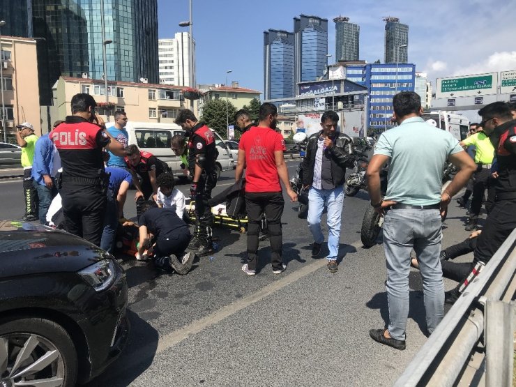 E-5 Karayolu’nda can pazarı: 2 polis yaralı