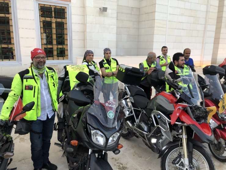 Motosikletliler Binali Yıldırım’a destek ve teşekkür korteji