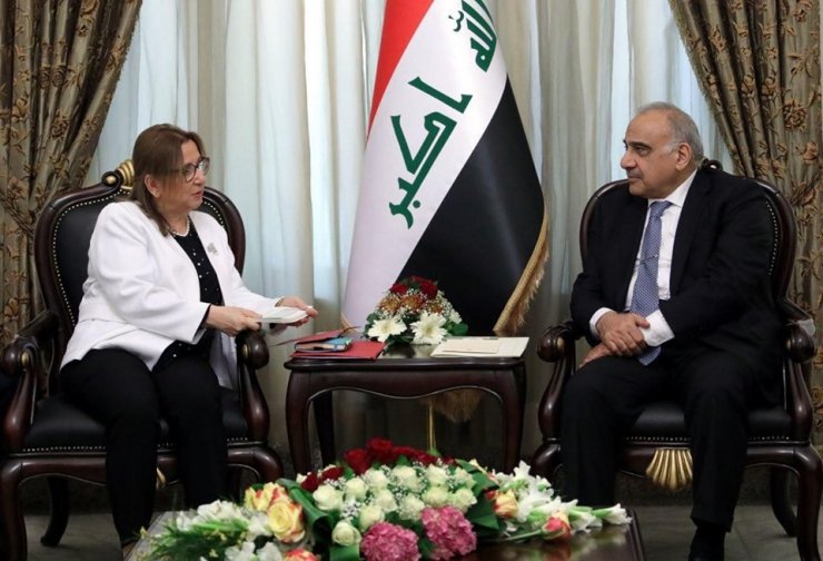 Ticaret Bakanı Pekcan, Bağdat’ta Abdülmehdi ile görüştü
