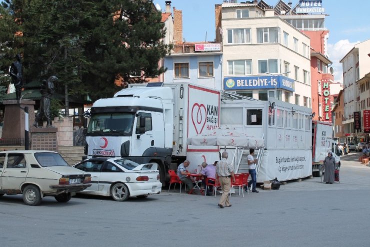 Kızılay’a Tosya’da 200 ünite kan bağışı