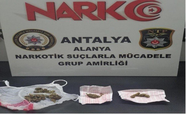 Alanya’da uyuşturucu operasyonunda 1 tutuklama