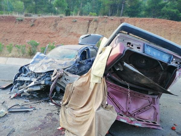 Fethiye'de feci kaza : 2 ölü, 6 yaralı 
