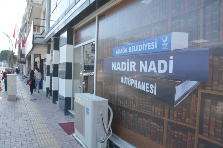Nadir Nadi Kütüphanesi Aliağa Gençlik Merkezine taşınıyor