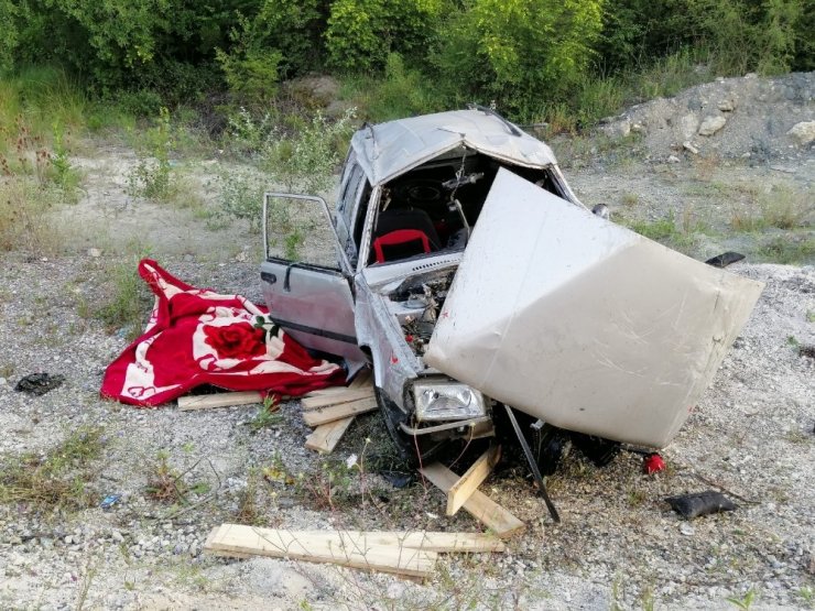 Kastamonu’da otomobil tarlaya uçtu: 1 ölü, 5 yaralı