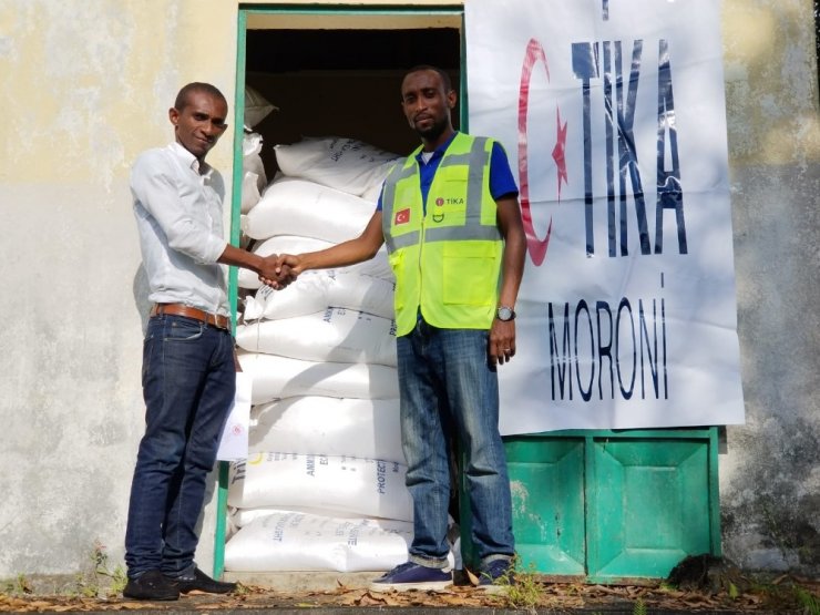 TİKA’dan Afrika ülkesi Komorlar’da çiftçilere destek