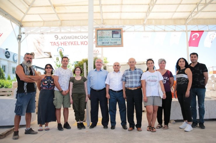 Taşı sanata dönüştürenler Denizli’de