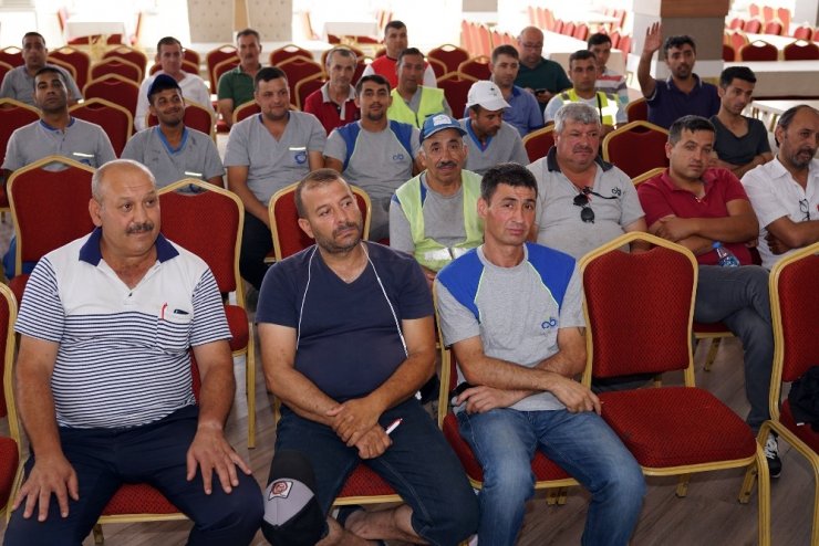 Çorlu Belediyesi personeline ’İş Sağlığı ve Güvenliği Eğitimi’ verildi