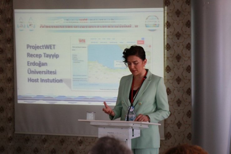 RTEÜ’de öğretmenlere ’Su okuryazarlığı Eğitimi’