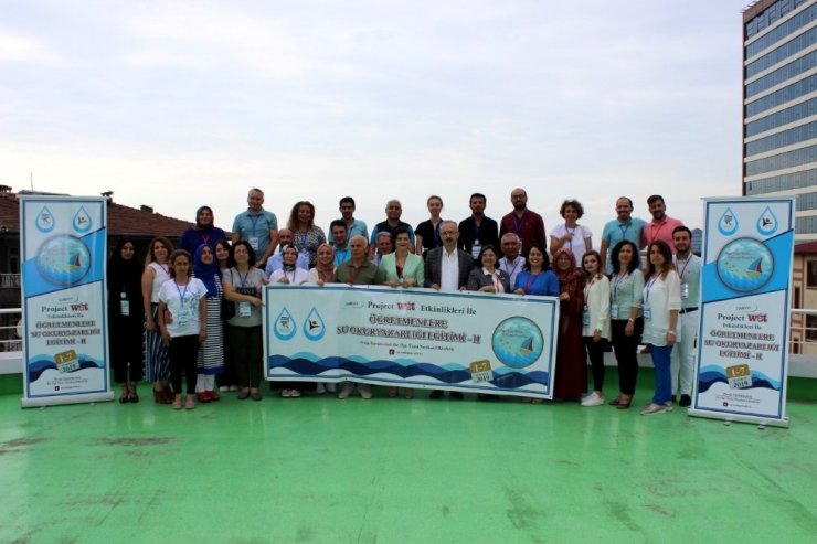 RTEÜ’de öğretmenlere ’Su okuryazarlığı Eğitimi’