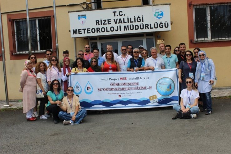 RTEÜ’de öğretmenlere ’Su okuryazarlığı Eğitimi’