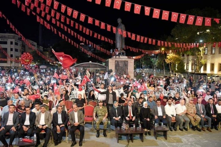 Malatya’da 15 Temmuz Demokrasi ve Milli Birlik Günü etkinliği