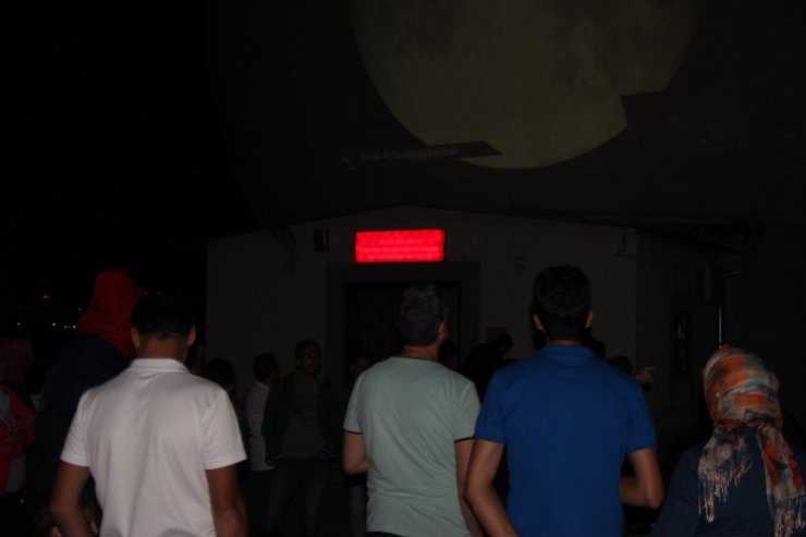 "Parçalı Ay Tutulması" Kayseri’den gözlemlendi