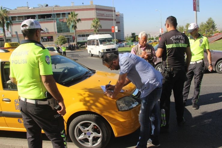 Şanlıurfa’da taksilere ceza yağdı