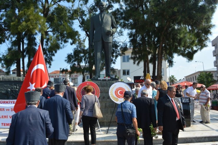 Ayvalık’ta Kıbrıs Barış Harekâtı’nın 45. yıldönümü unutulmadı