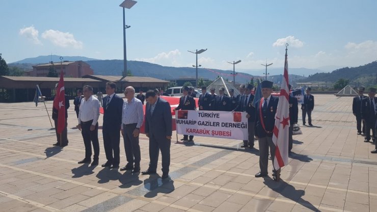Karabük’te Kıbrıs Barış Harekatı’nın 45. yıl dönümü için tören düzenlendi