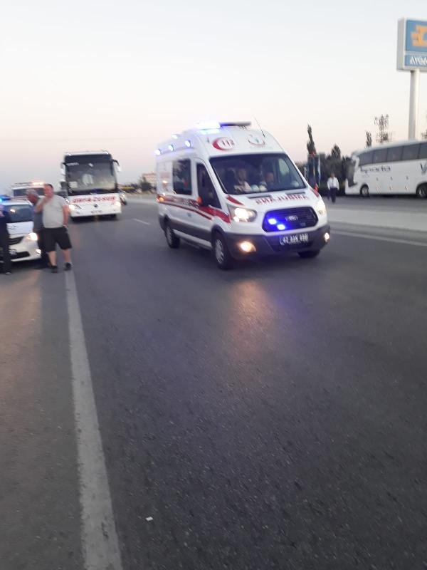 Konya'da vergi müfettişi, askerden dönerken kazada öldü