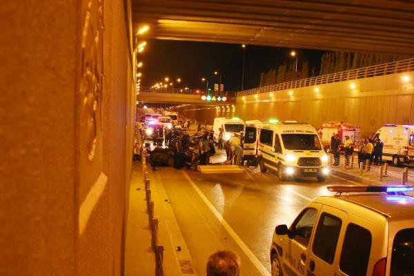 Konya'daki 7 kişinin öldüğü kazada, yaşlı çift düğünden dönüyormuş