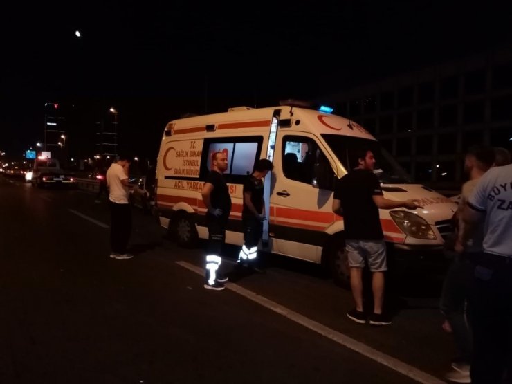 D-100 Ankara istikametinde kaza: 4 yaralı
