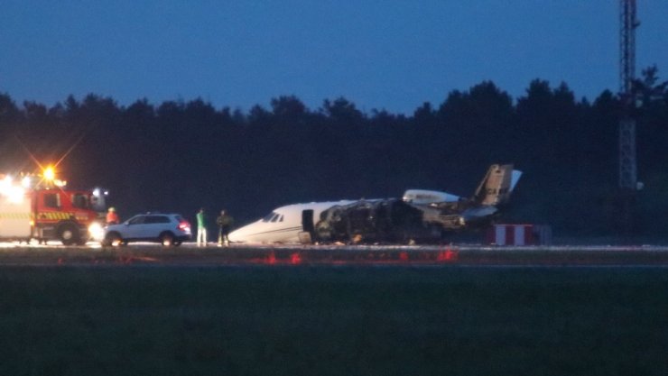 ABD’li şarkıcı Pink’in özel jeti yandı