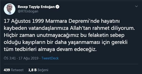 Erdoğan: Gerekli tüm tedbirleri almaya devam edeceğiz