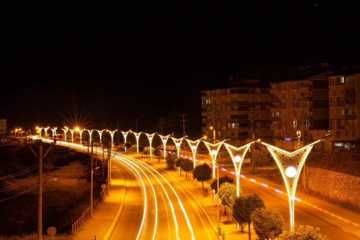 Bitlis’e modern aydınlatma sistemi