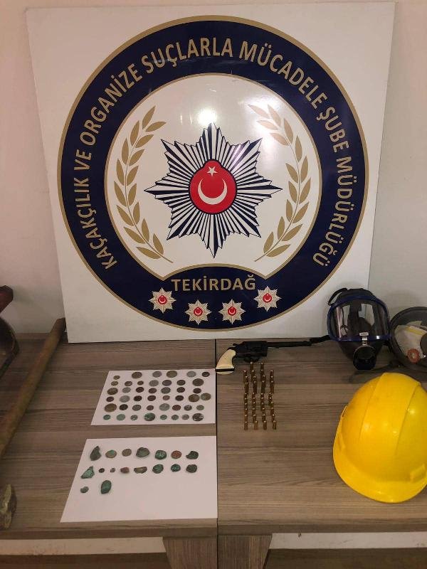 Tekirdağ'da tarihi eser kaçakçılığı operasyonu: 10 gözaltı
