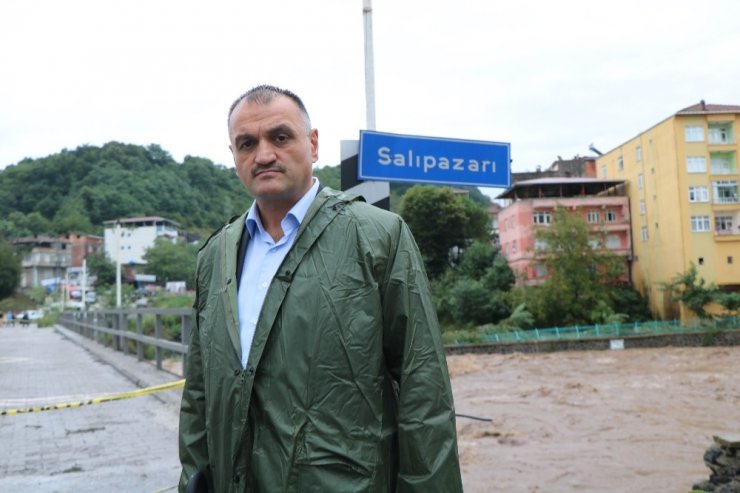 Salıpazarı Belediye Başkanı Akgül: "1 ölü, 1 kayıp var"
