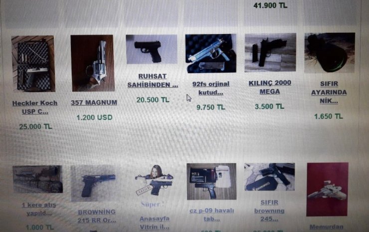 Türkiye’de her 100 kişiden 12’sinde silah var