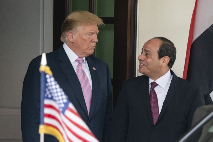 G7 Zirvesi’nde Trump- Sisi görüşmesi
