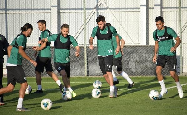 Konyaspor, Denizlispor maçının hazırlıklarına yeniden başladı