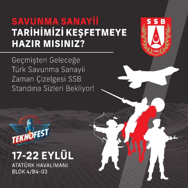 Savunma Sanayii Başkanlığından Teknofest’te gençlere yönelik etkinlikler