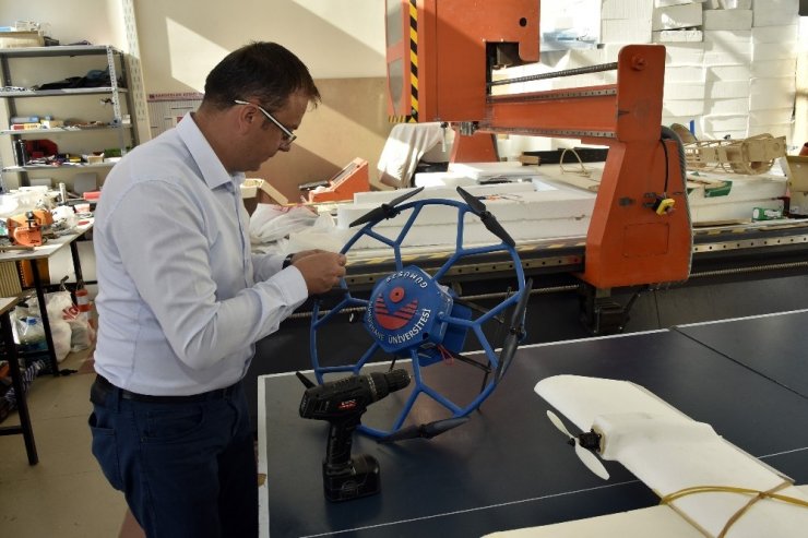 Gümüşhane’nin İHA’sı HÜMA göklerde