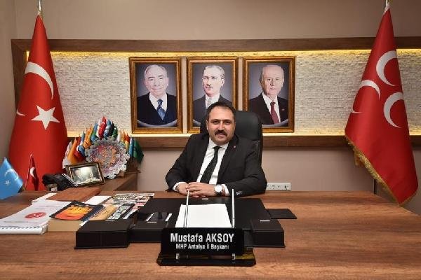 MHP Antalya İl Başkanı Mustafa Aksoy görevinden istifa etti