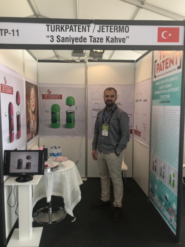 SDÜ öğrencisinin 3 saniyede taze ve sıcak kahve projesi TEKNOFEST’te