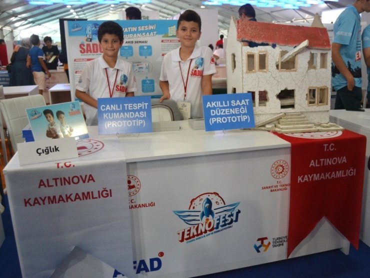 Altınovalı öğrenciler Yalova’nın gururu oldu