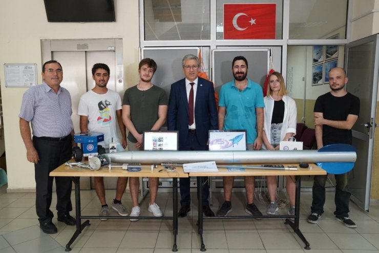 Ege roket takımı TEKNOFEST’te stant açtı