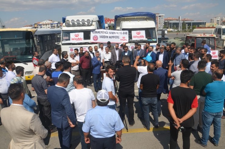 Malatya’dan Türkmenlere yardım eli