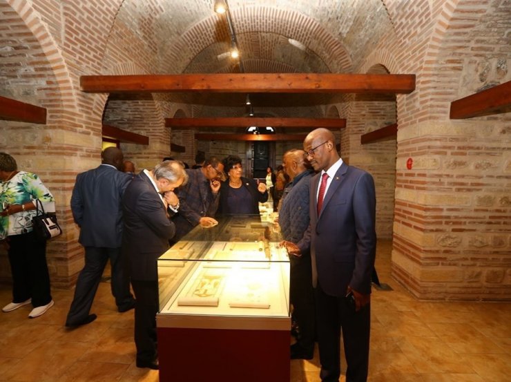 Afrika ülkelerinin büyükelçileri Tokat’ta tarihi mekanları gezdi