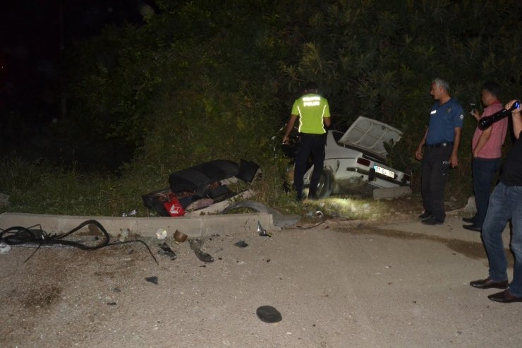 Adana’da trafik kazası: 1’i ağır 2 yaralı