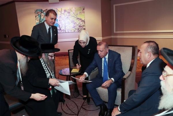 Erdoğan, ABD'de Türk, soydaş ve Müslüman toplumu ile bir araya geldi
