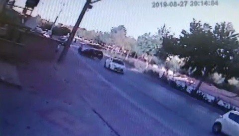 Konya’da bisiklet sürücüsünün hayatını kaybettiği kaza güvenlik kamerasında