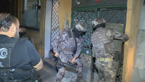 İstanbul'da  uyuşturucu operasyonu: 31 gözaltı 