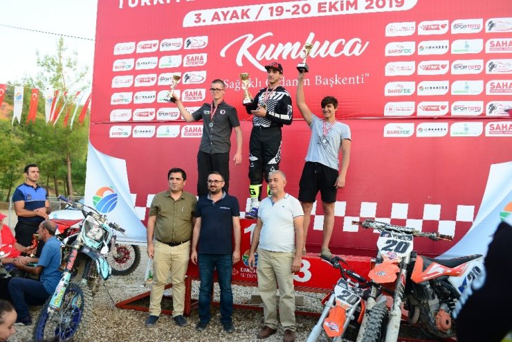 Türkiye’nin motokros sporcuları Antalya’da buluştu