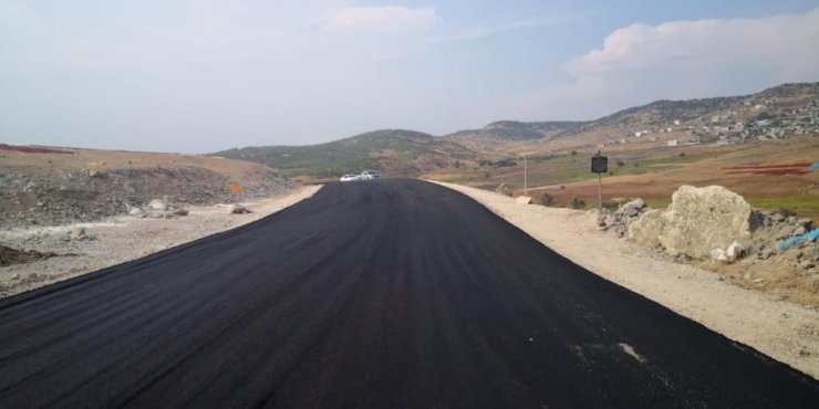 Kilis’te köy yollarının yapımı sürüyor