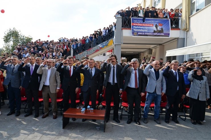 Bursa Uludağ Üniversitesi’nden Mehmetçiğe selam