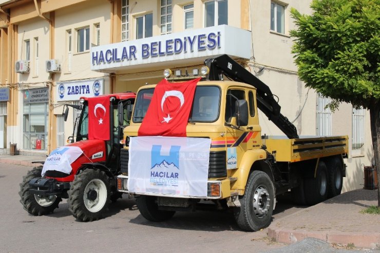 Hacılar Belediyesi Araç Filosu Güçleniyor